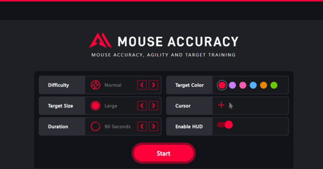 Aim Trainer & Mouse Accuracy Test