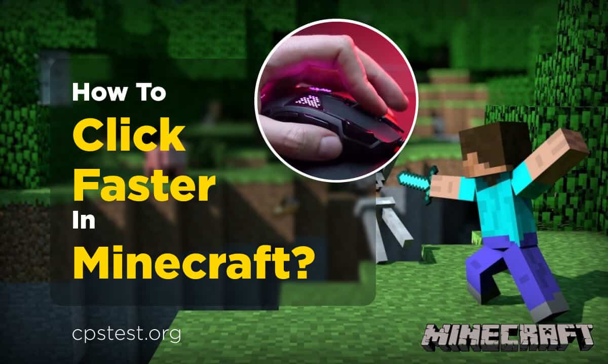 How To Click Faster In Minecraft