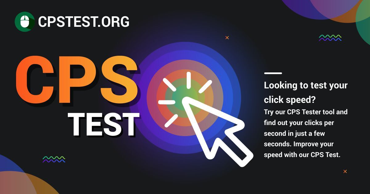 Click speed test - CPS Test Online
