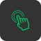 Manual Click Test Icon