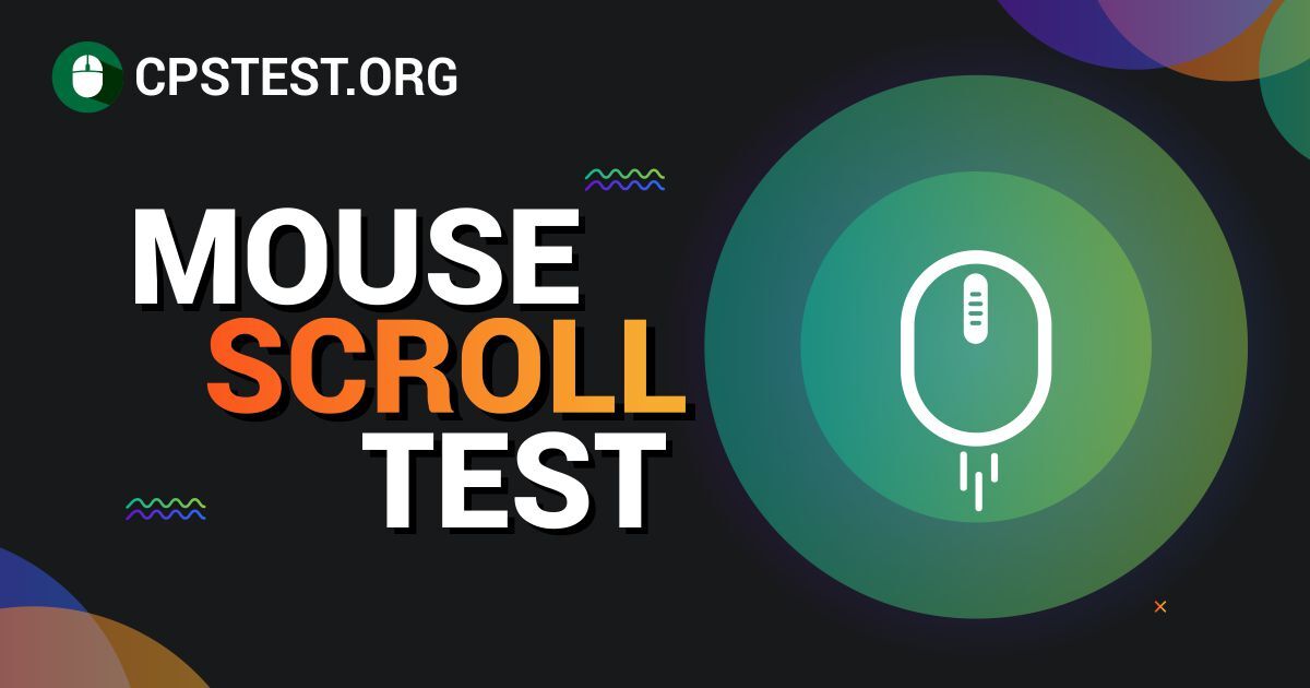 Mouse Scroll Test - Check How Speedly You Can Scroll